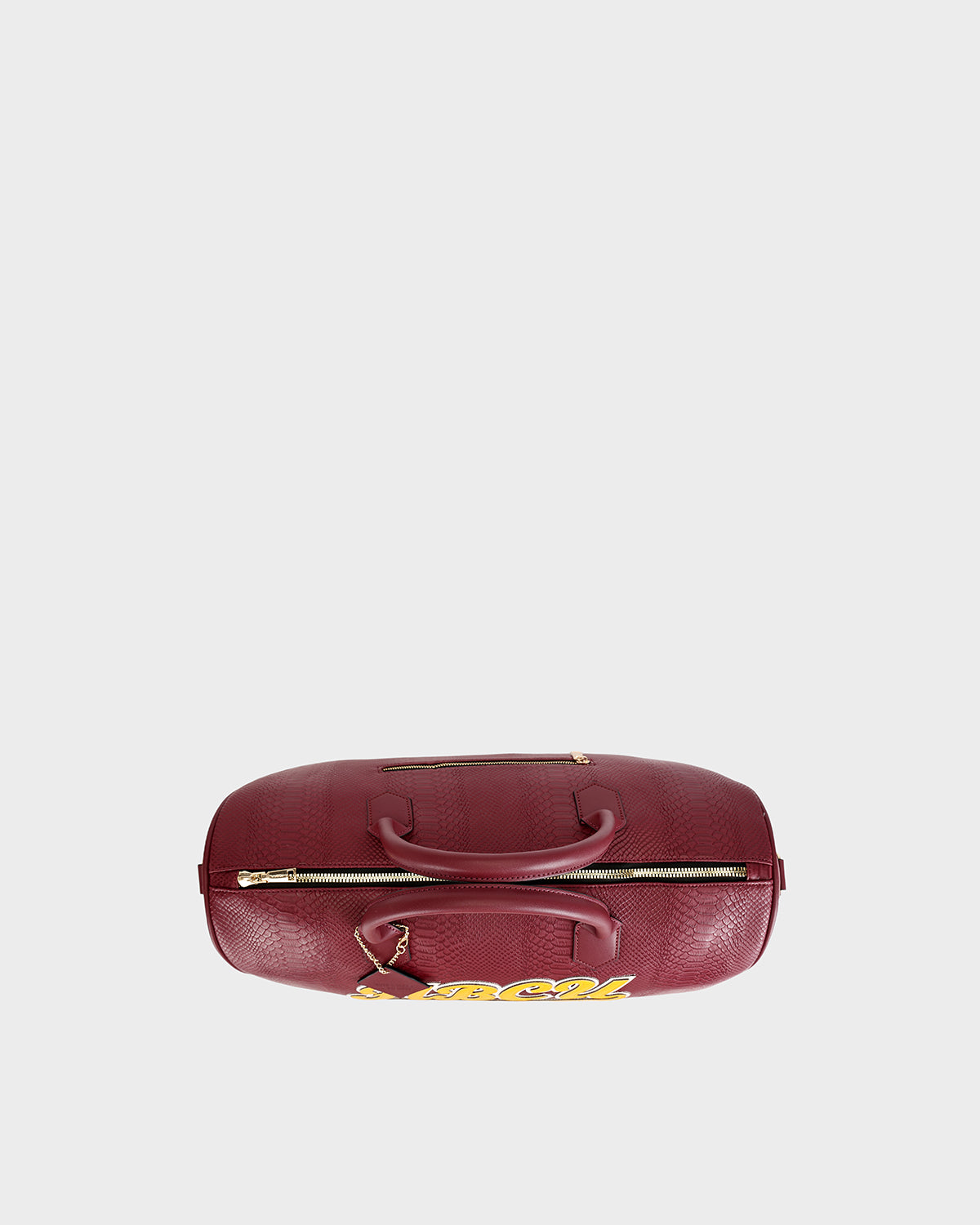 HBCU Varsity Duffle Bag in Burgundy 10