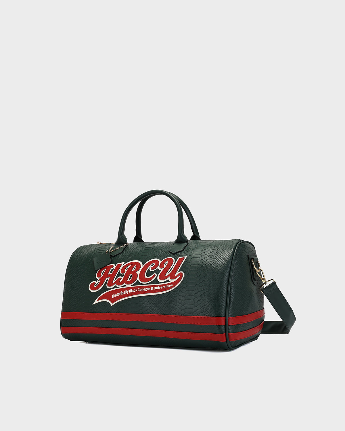 HBCU Varsity Duffle Bag in Green 03