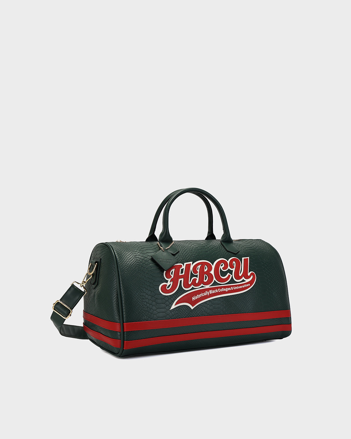 HBCU Varsity Duffle Bag in Green 04