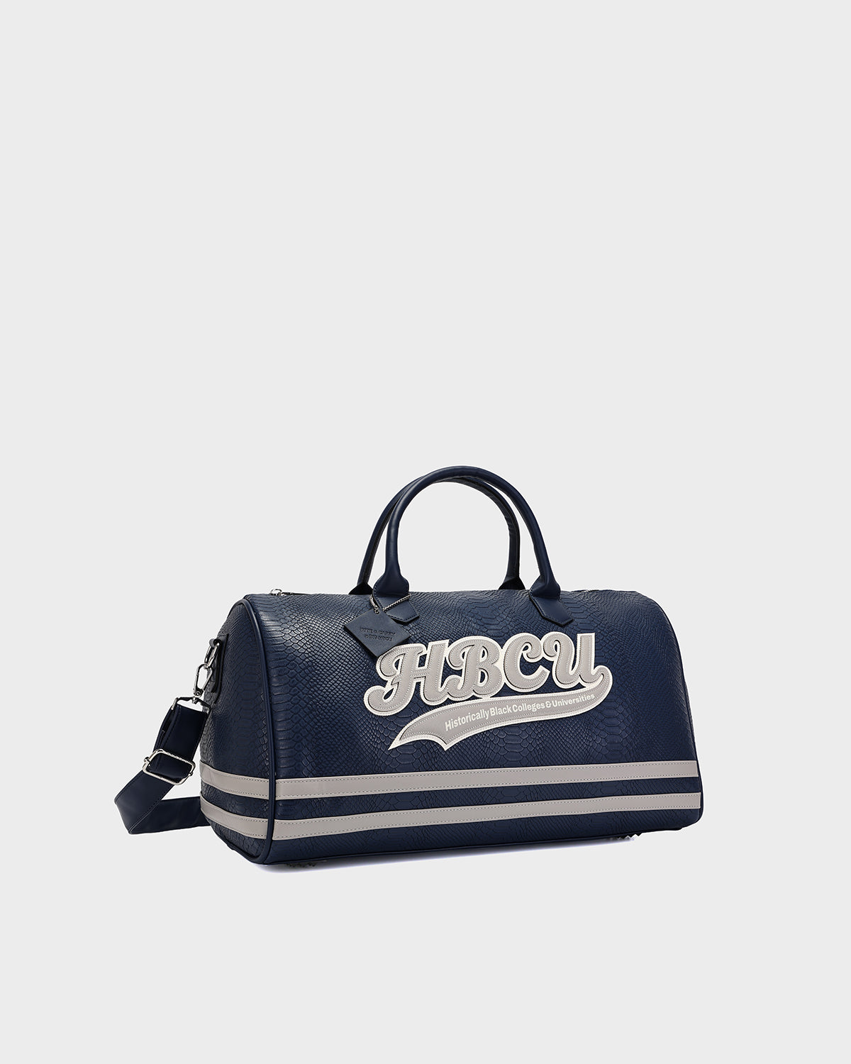 HBCU Varsity Duffle Bag in Navy 04