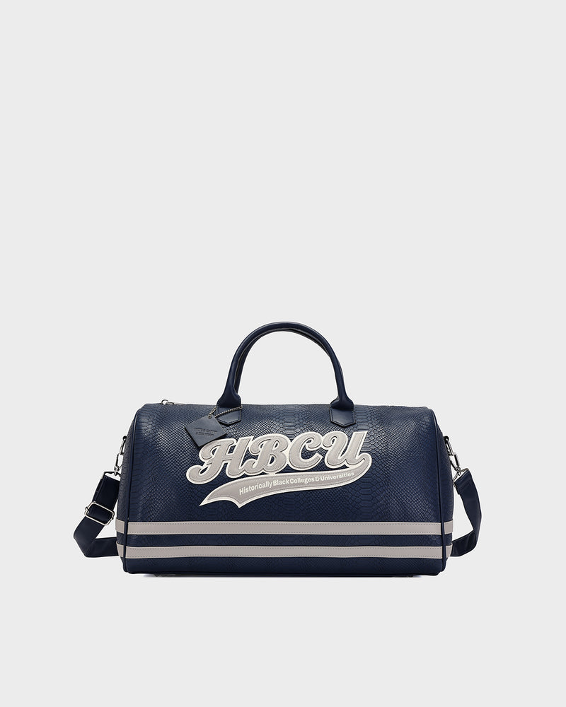 HBCU Varsity Duffle Bag in Navy
