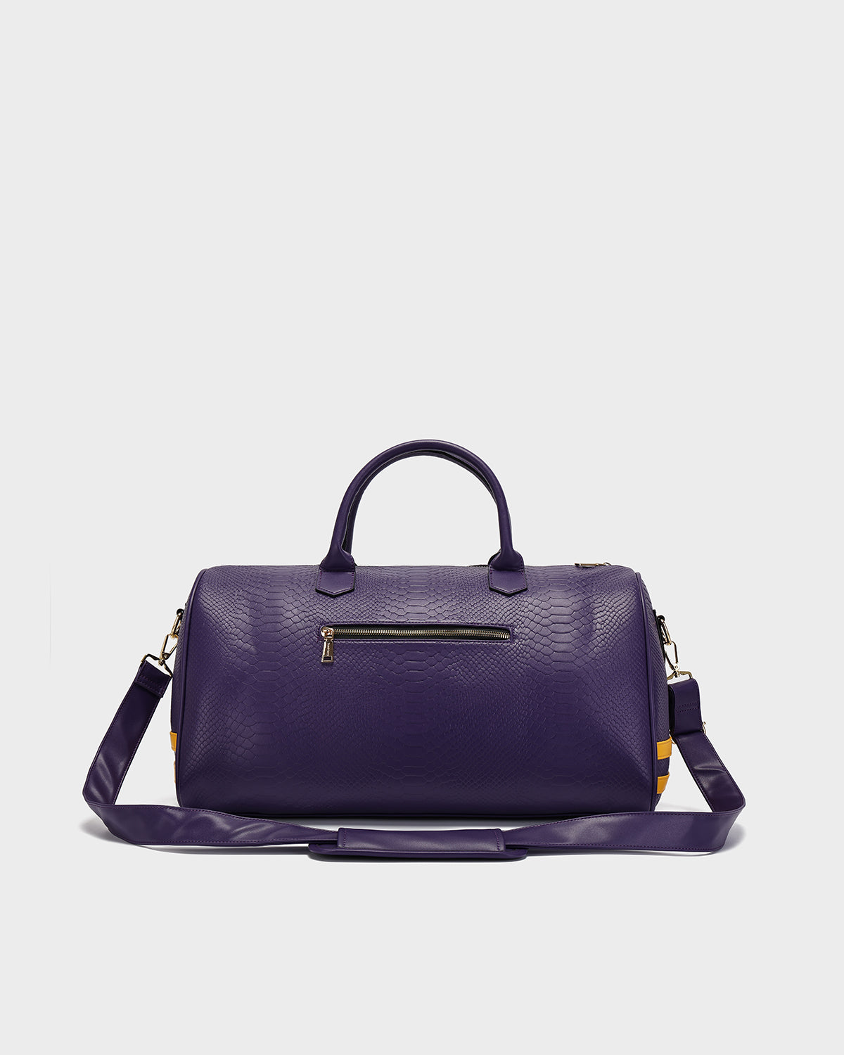 HBCU Varsity Duffle Bag in Purple 08