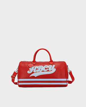 HBCU Varsity Duffle Bag in Red