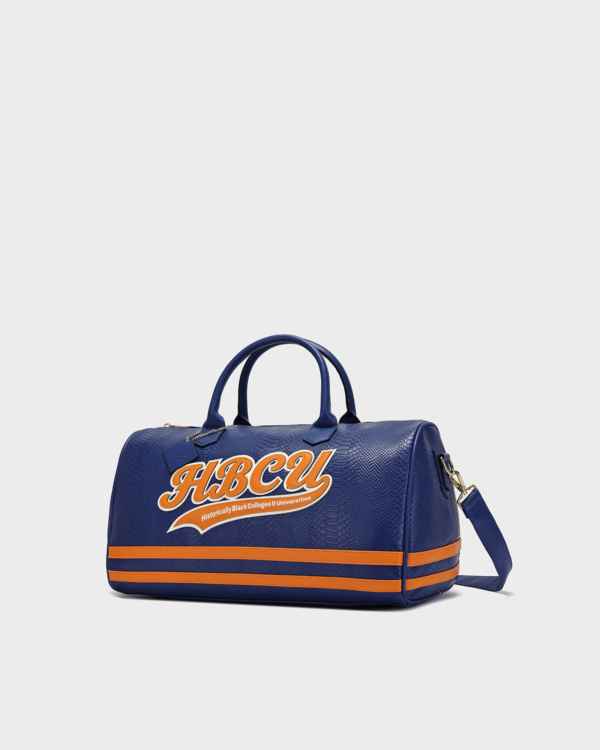 HBCU Varsity Duffle Bag in Royal Blue 03