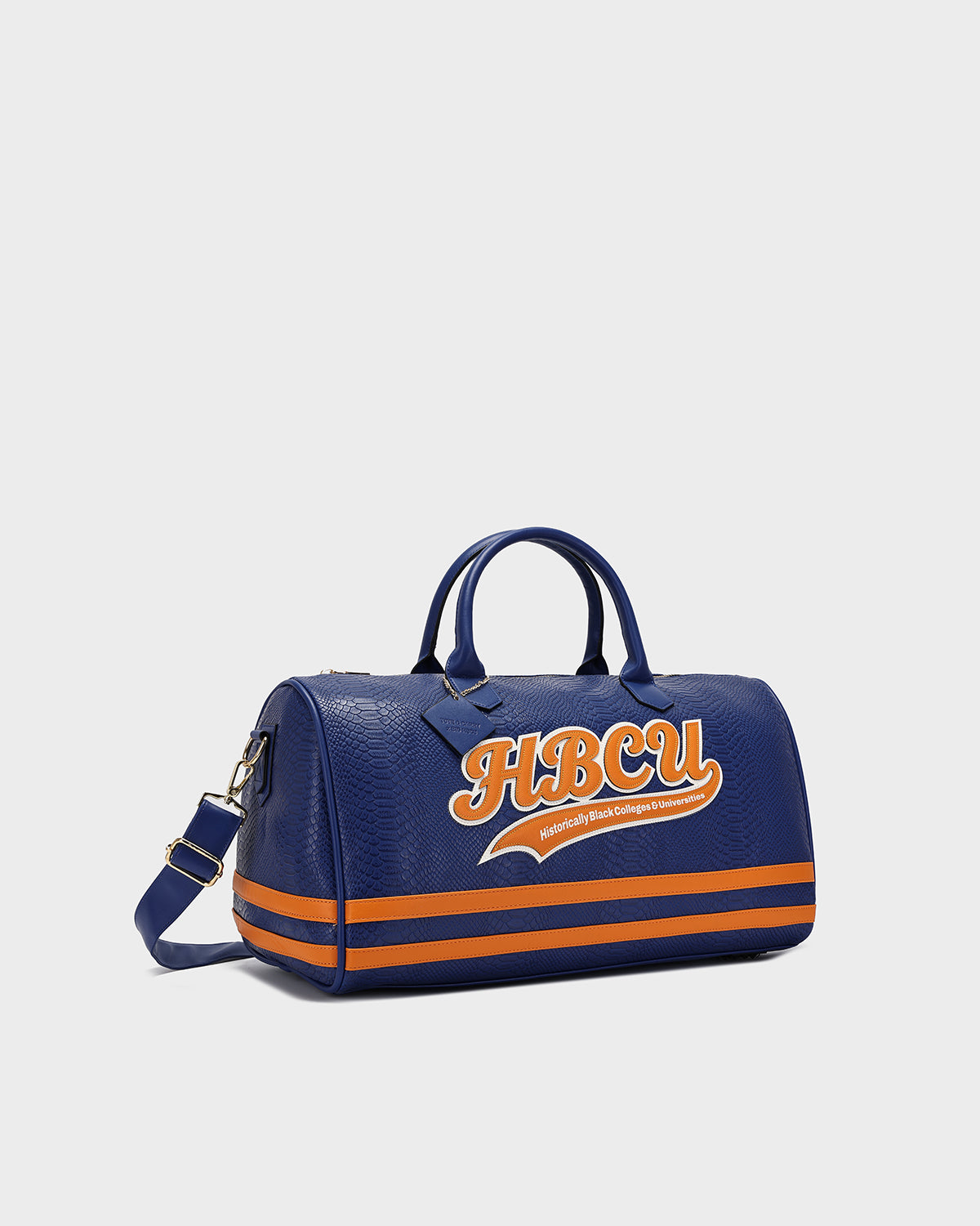 HBCU Varsity Duffle Bag in Royal Blue 04