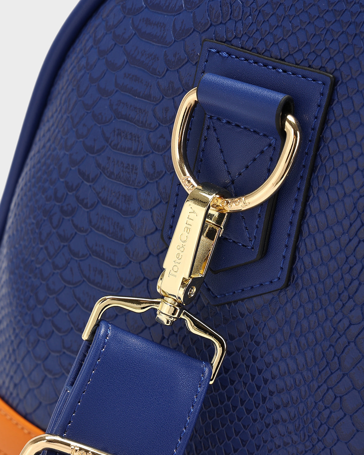 HBCU Varsity Duffle Bag in Royal Blue 07