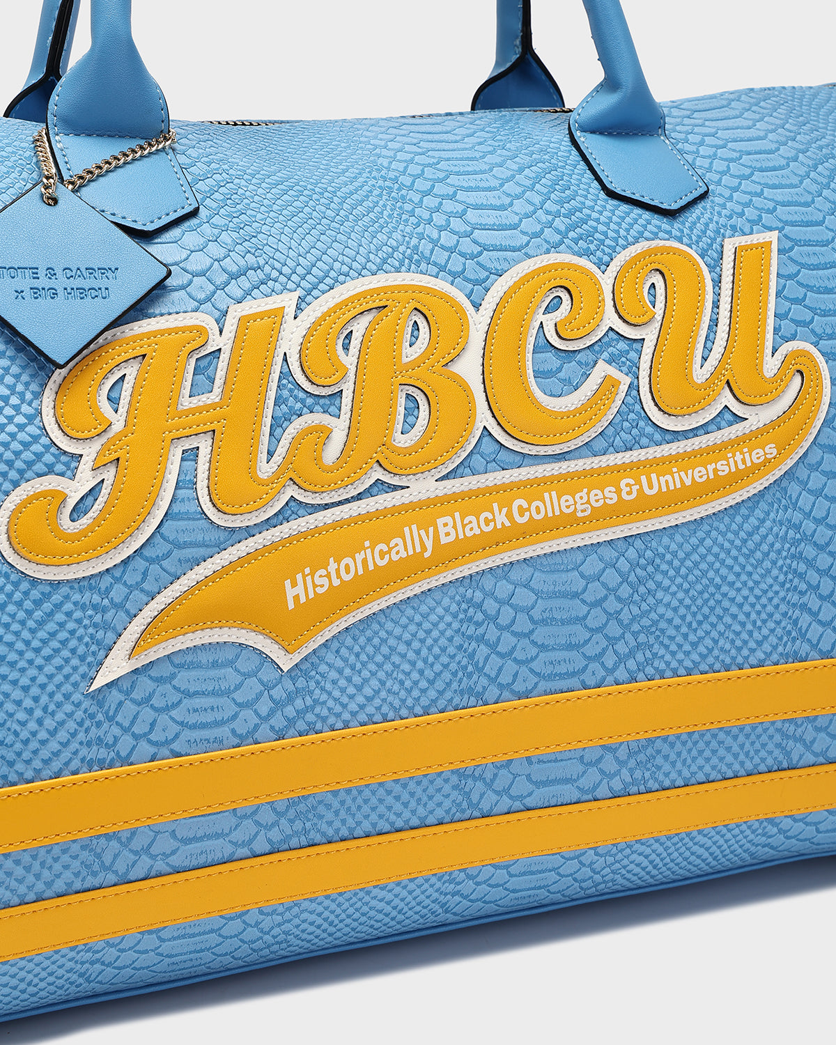 HBCU Varsity Travel Set in Baby Blue 05