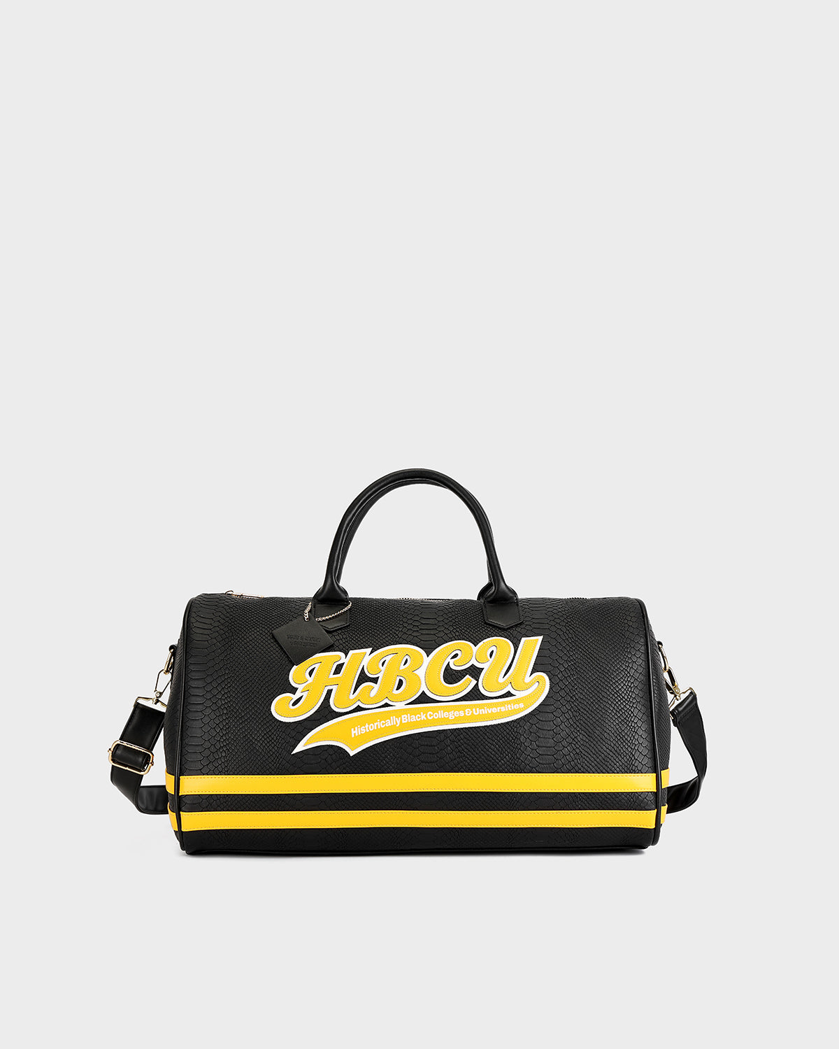 HBCU Varsity Travel Set in Black 01