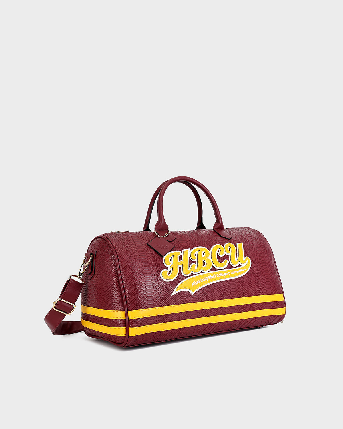 HBCU Varsity Travel Set in Burgundy 04