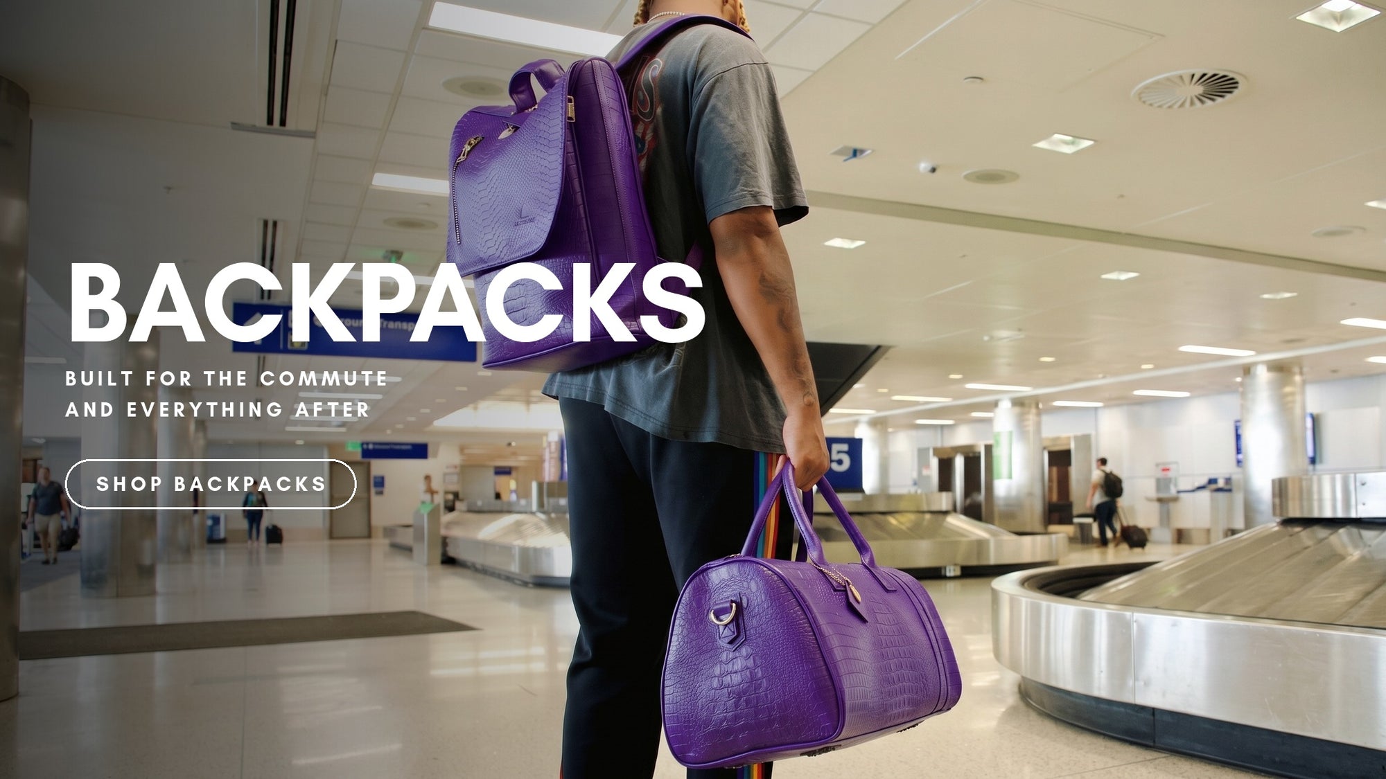 Backpacks - built for the commute