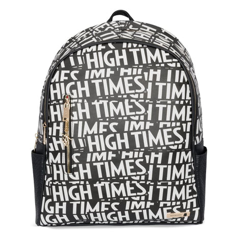 High Times Logo Print Smell Proof Backpack