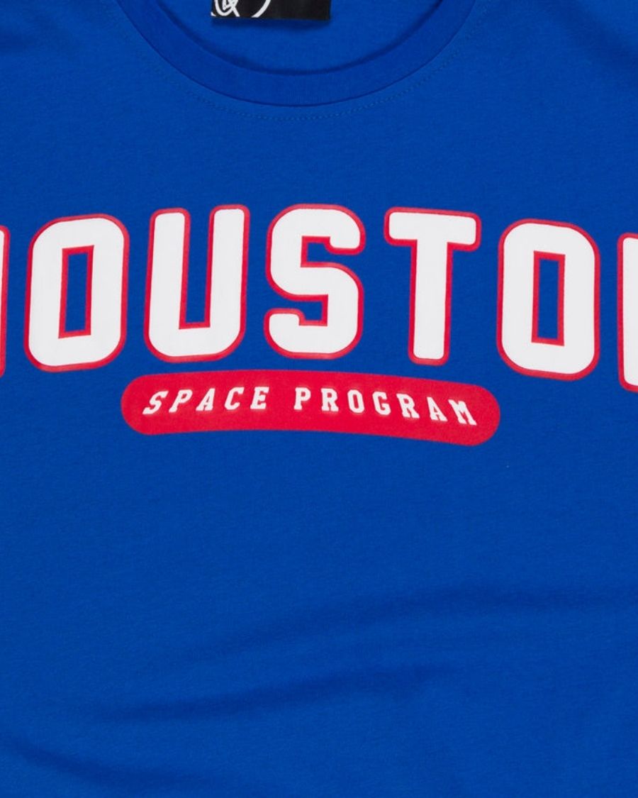 Houston Royal Blue Sports T Shirt