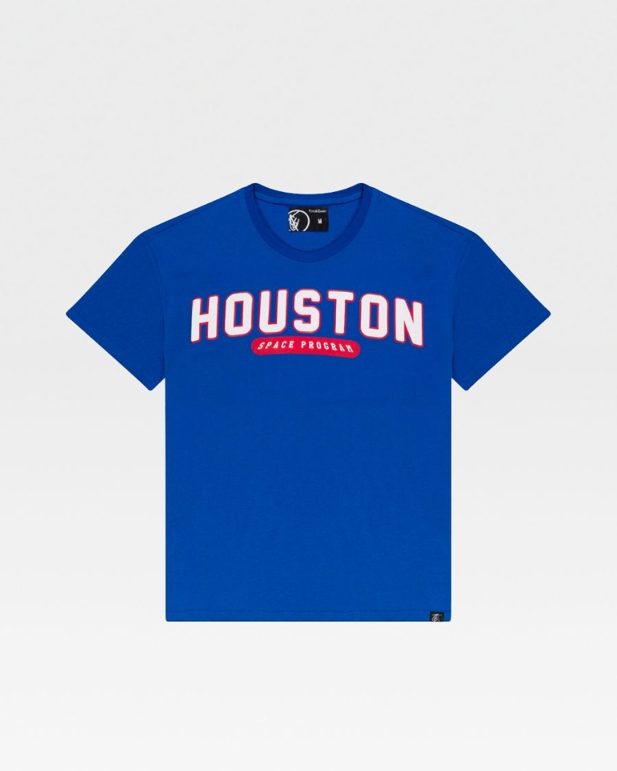 Houston Royal Blue Sports T Shirt