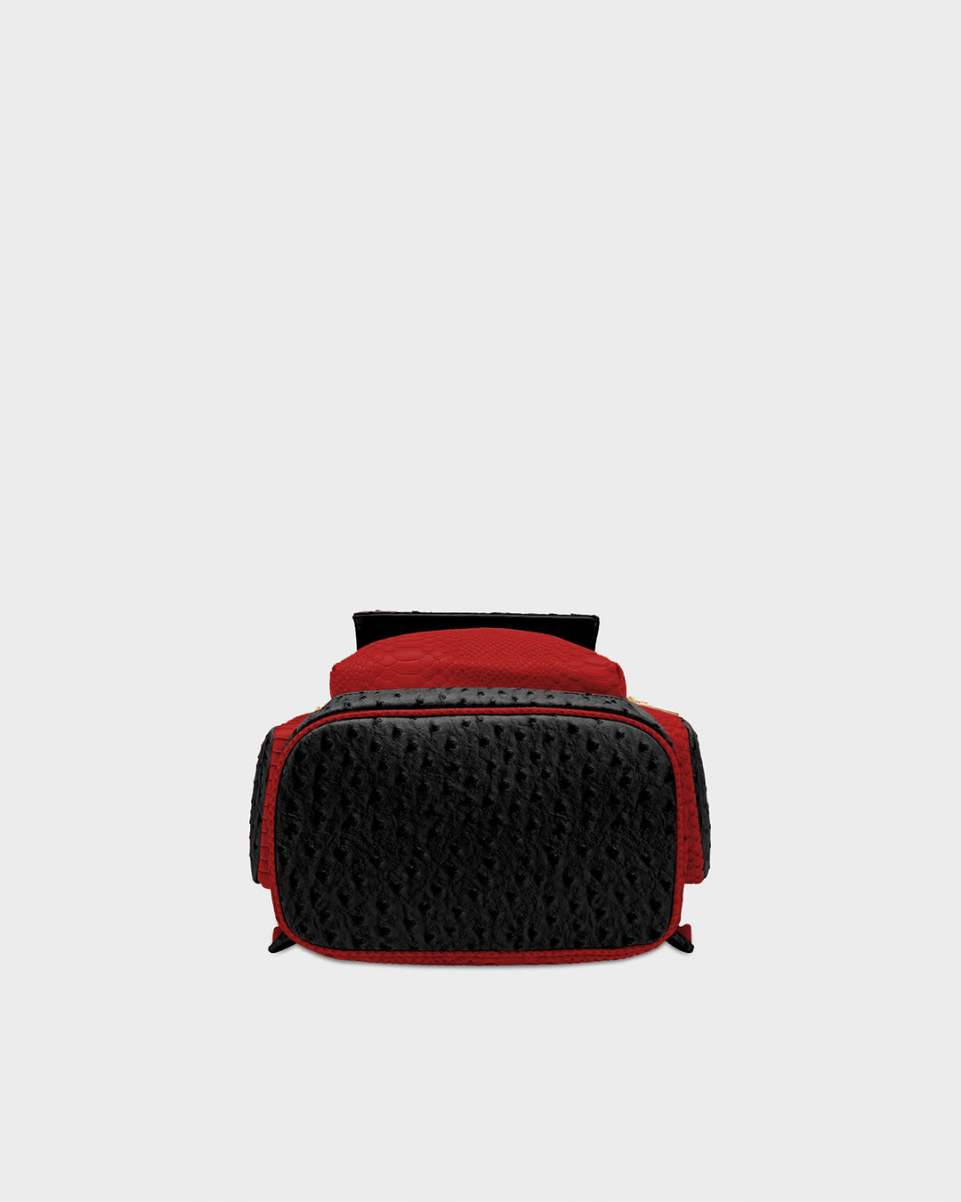 Journey Multi-Pocket Backpack in Black & Red