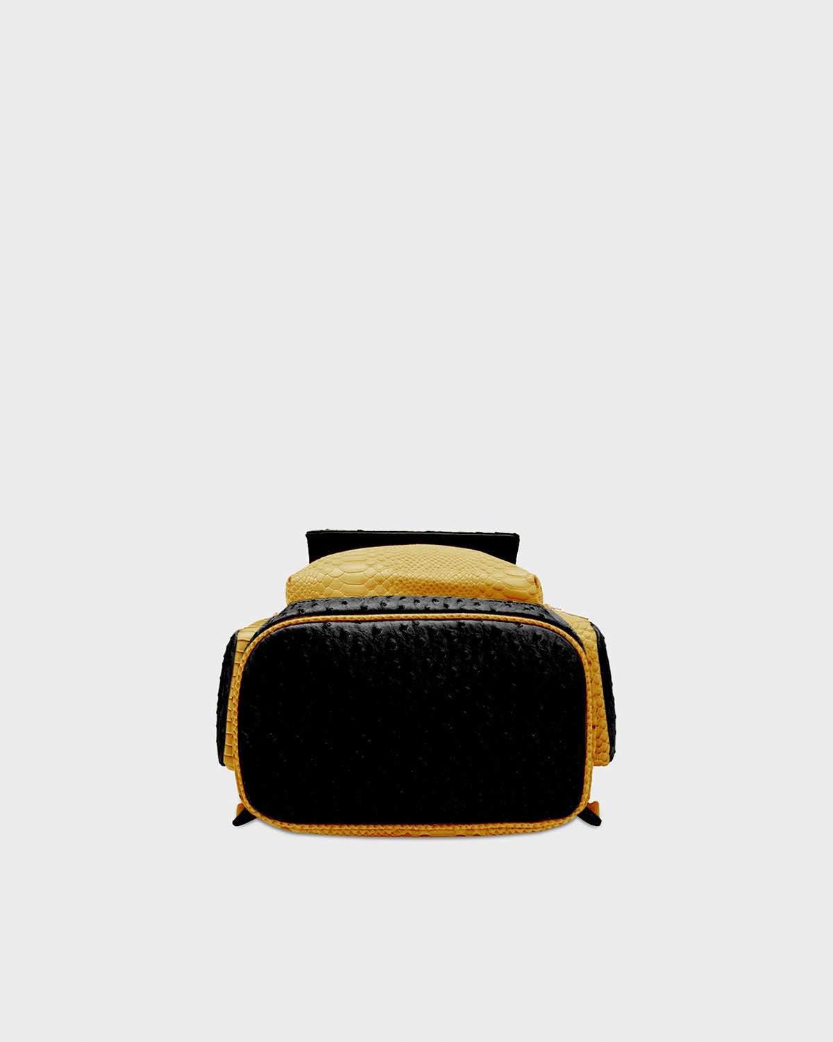 Journey Multi-Pocket Backpack in Black & Yellow