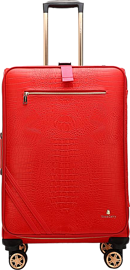 Statement 2-Piece Luggage Set in Red