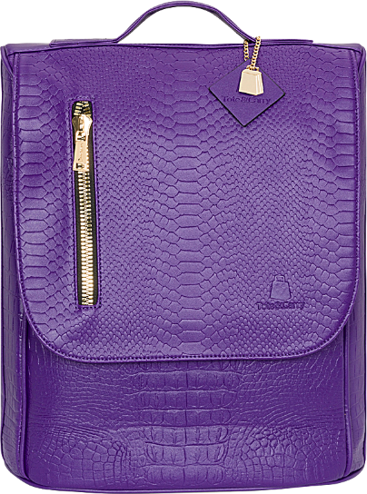 Signature Weekender Backpack in Purple