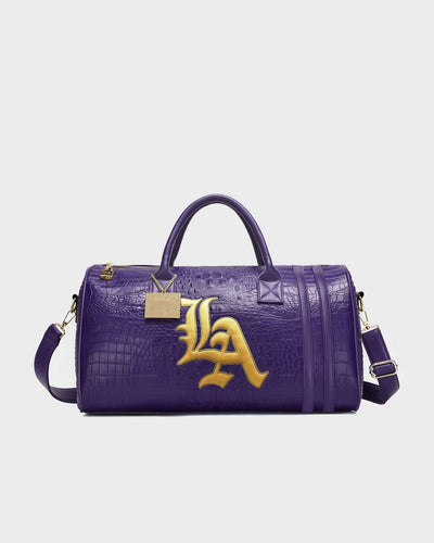 LA Staple Duffle Bag in Purple