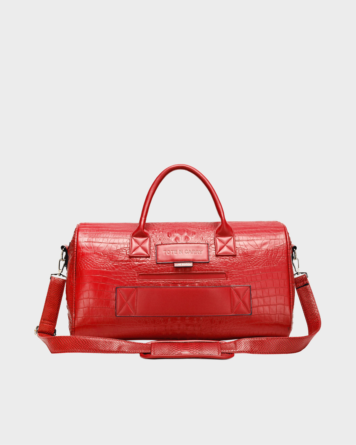 LA Staple Duffle Bag in Red