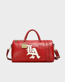 LA Staple Duffle Bag in Red
