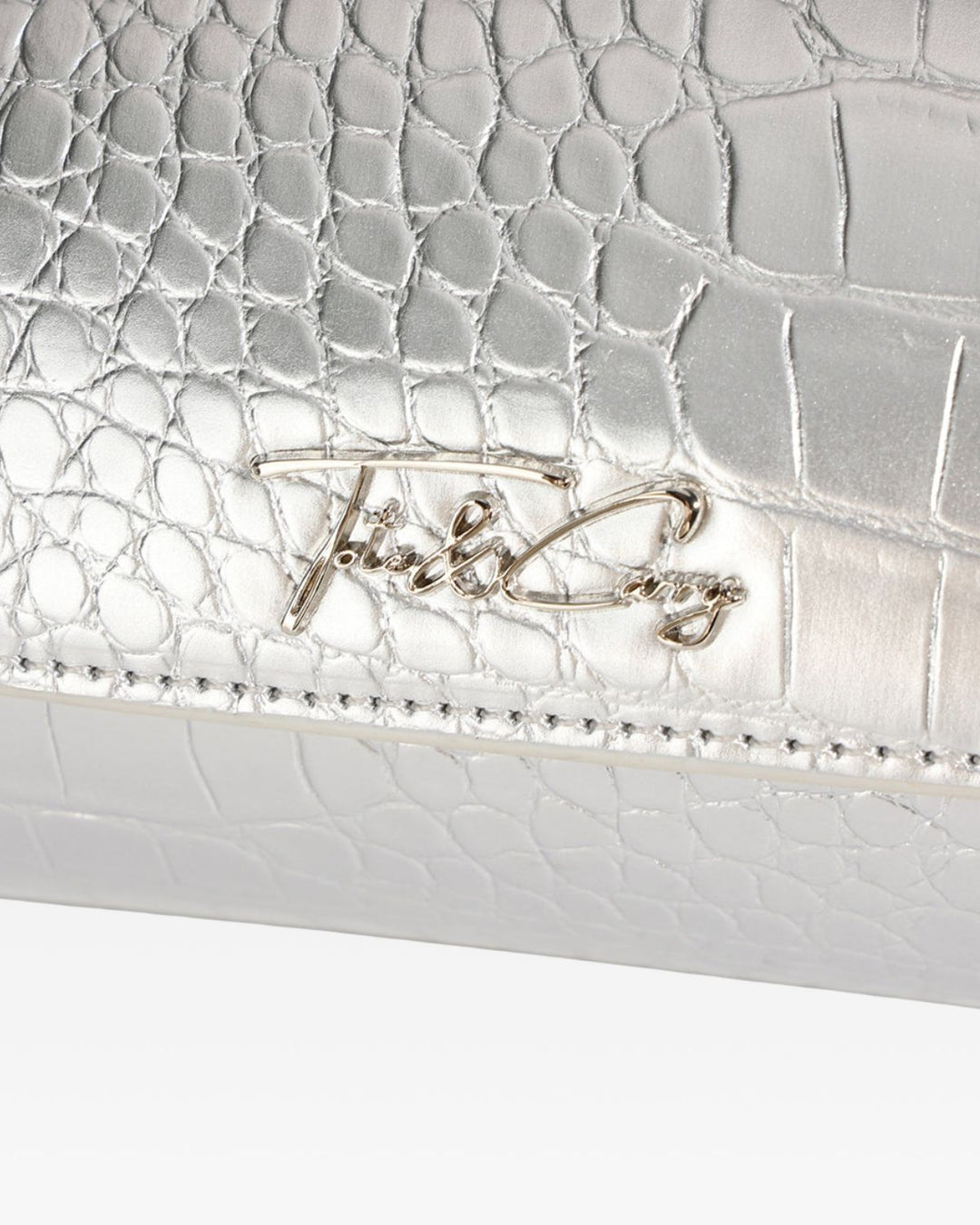 Barrel Purse in Silver