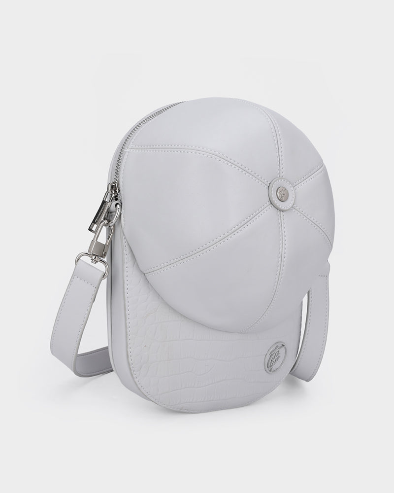 Baseball Cap Design Bag in Grey