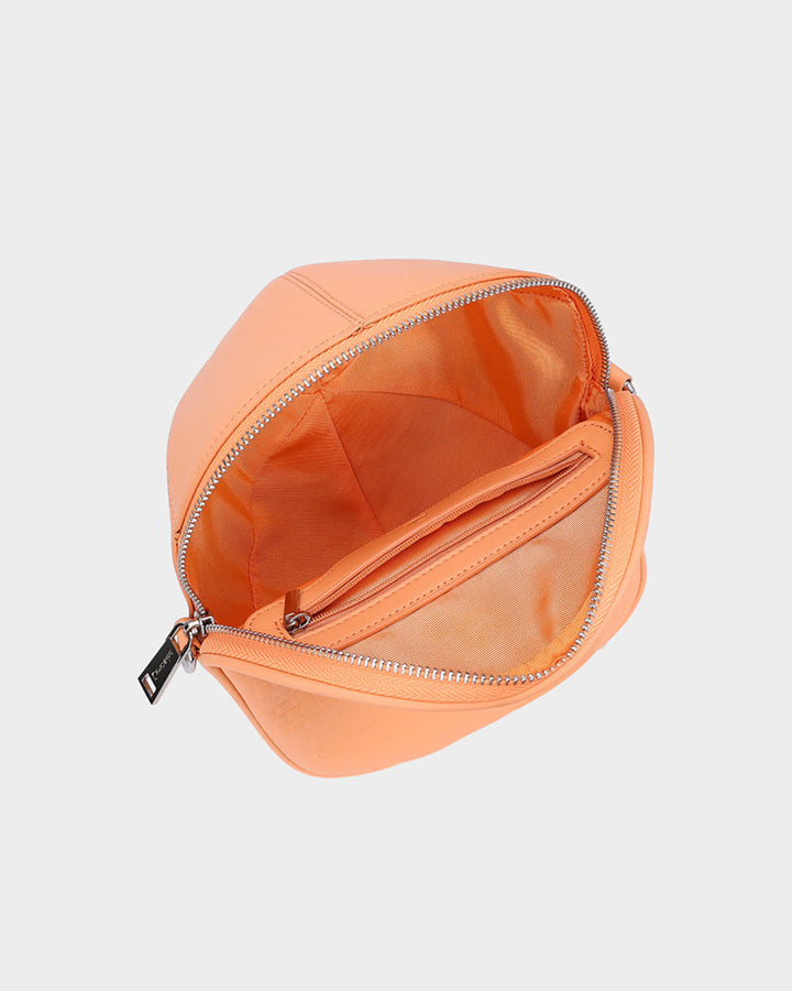 Baseball Cap Design Bag in Tangerine Brown