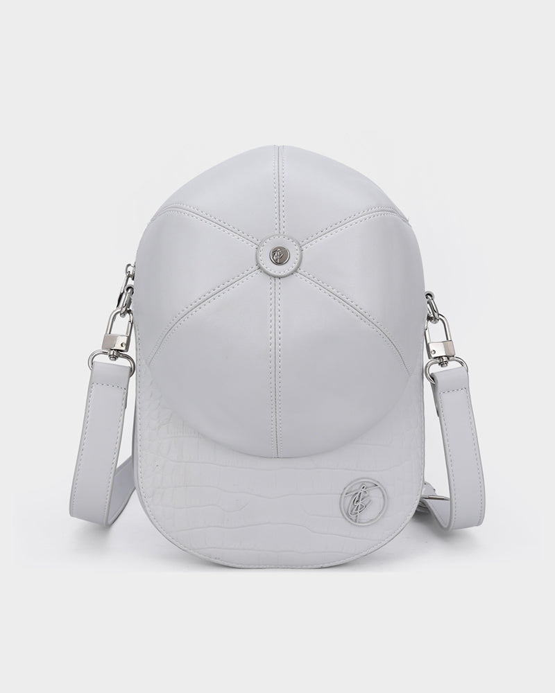 Baseball Cap Design Bag in Grey