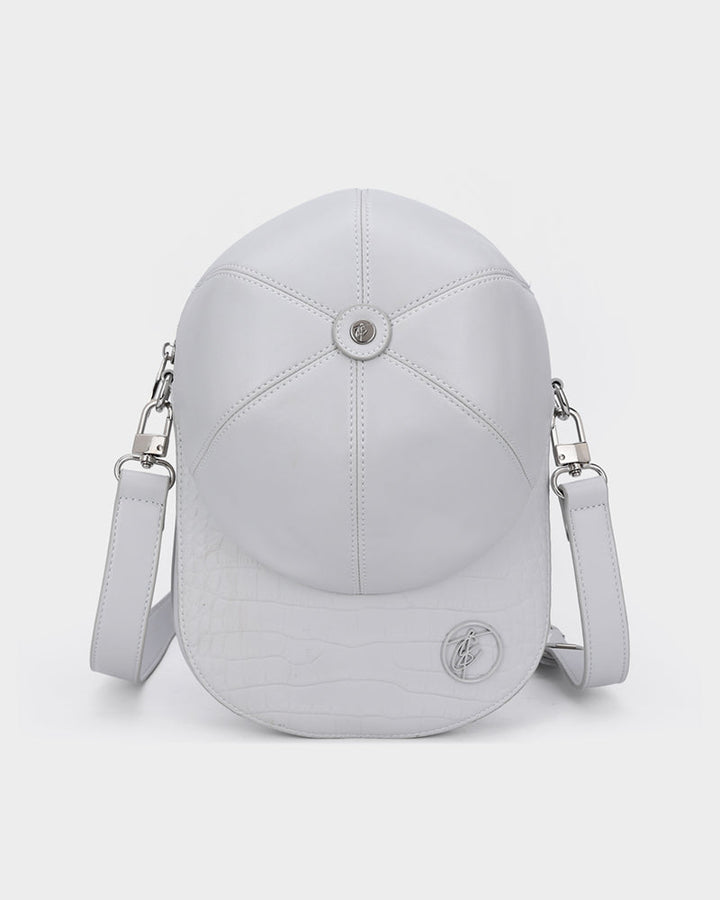Baseball Cap Design Bag in Grey