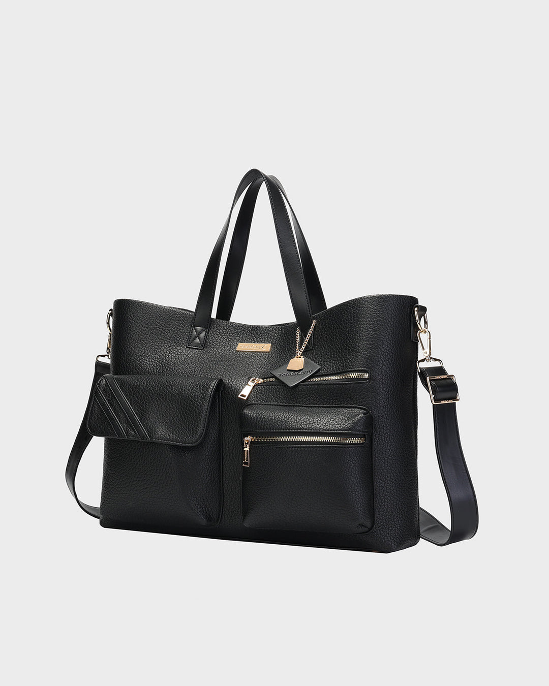 Stashly CarryAll Tote Bag in Black
