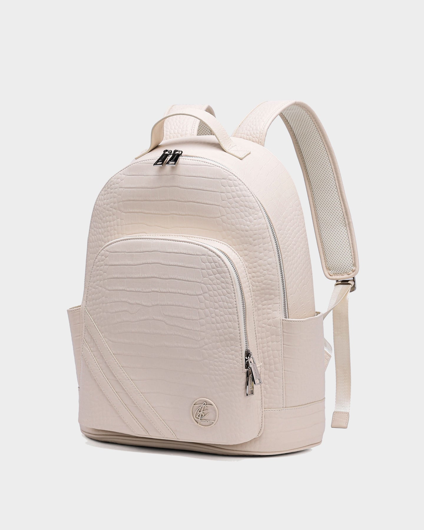 cream and black leather backpack Leather Classic Backpack in Cream White – Tote&Carry