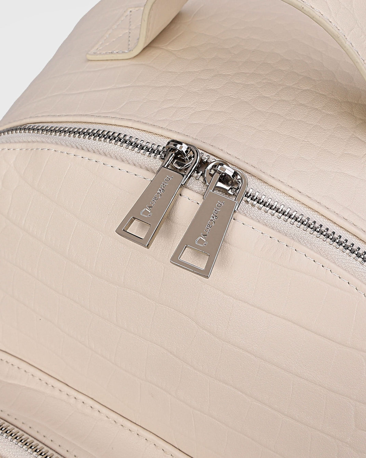 all white leather backpack Leather Classic Backpack in Cream White – Tote&Carry