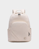 Leather Classic Backpack in Cream White