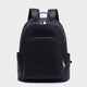 Leather Classic Backpack in Black