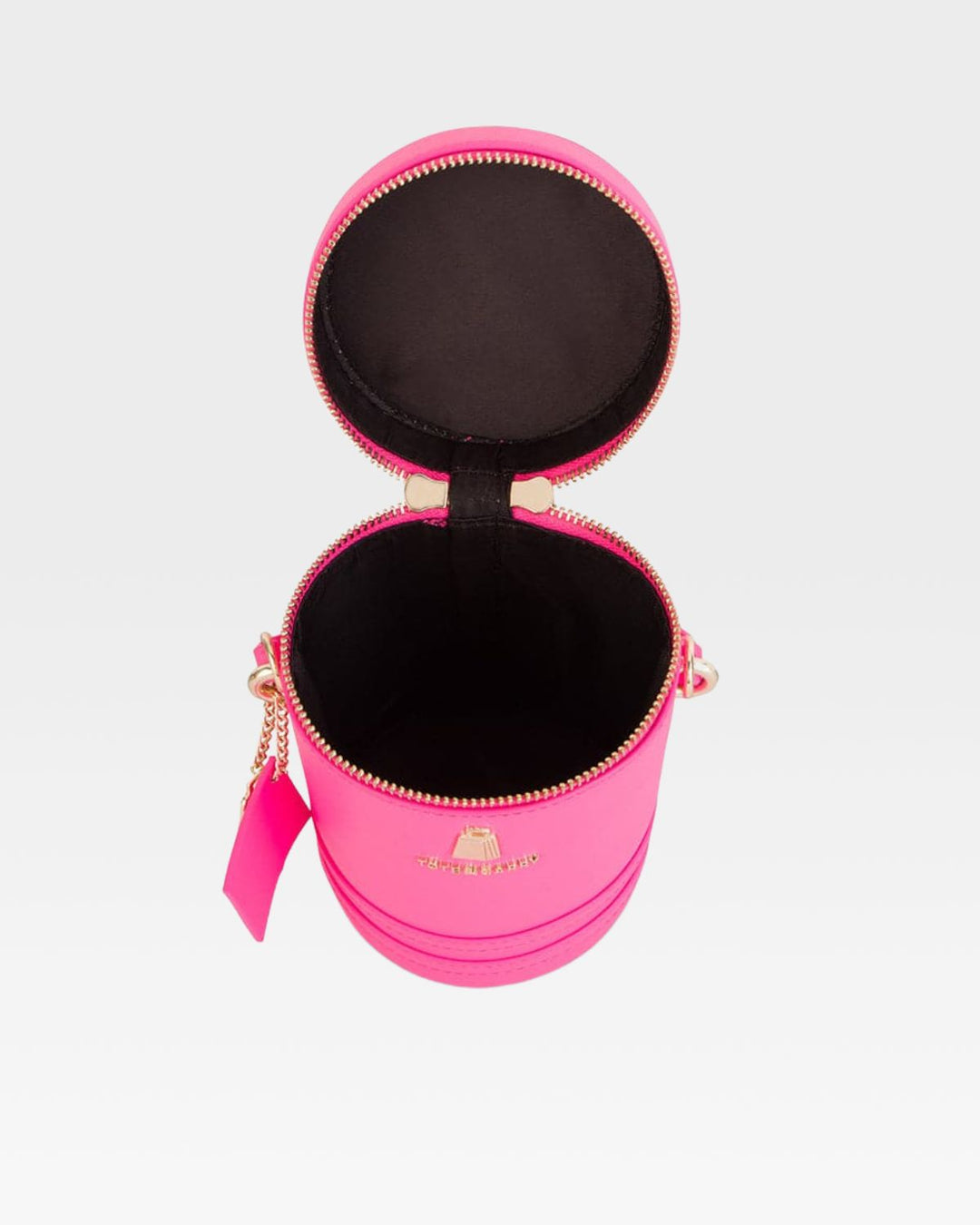 Mini Barrel Purse in Neon Pink