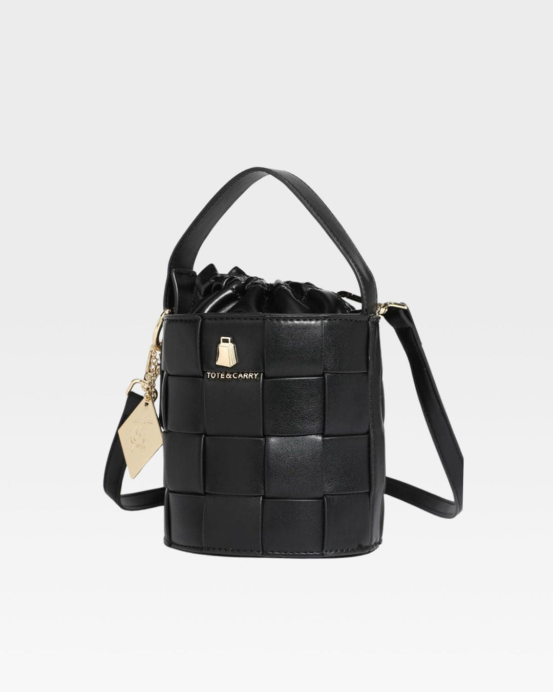 Mini Bucket Bag in Black