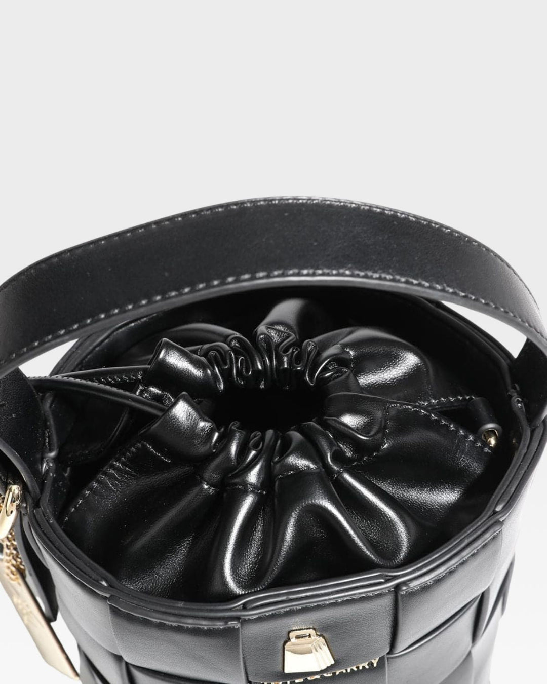 Mini Bucket Bag in Black