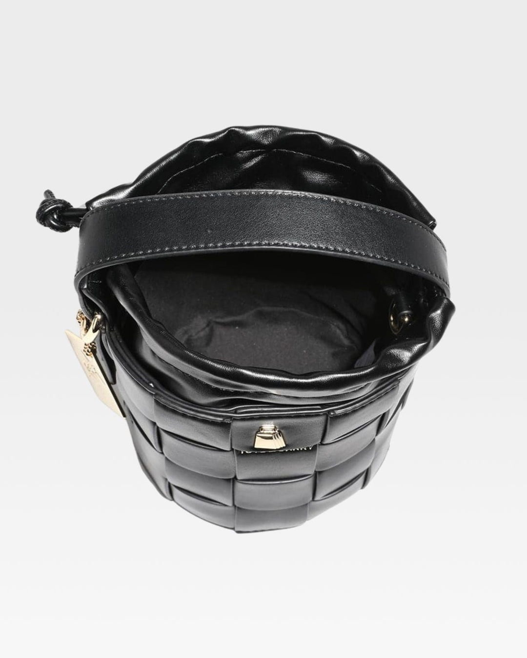 Mini Bucket Bag in Black