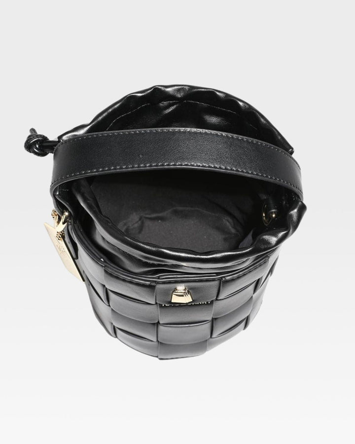 Mini Bucket Bag in Black