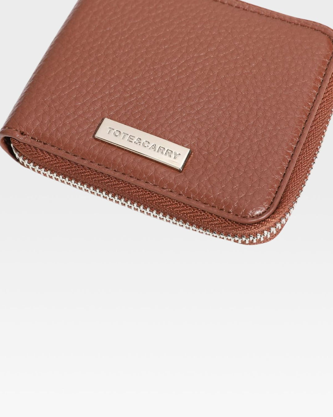 Mini Chain Wallet in Brown