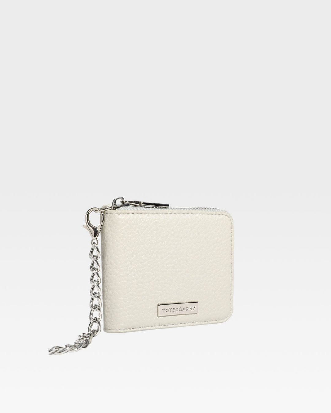 Mini Chain Wallet in Grey