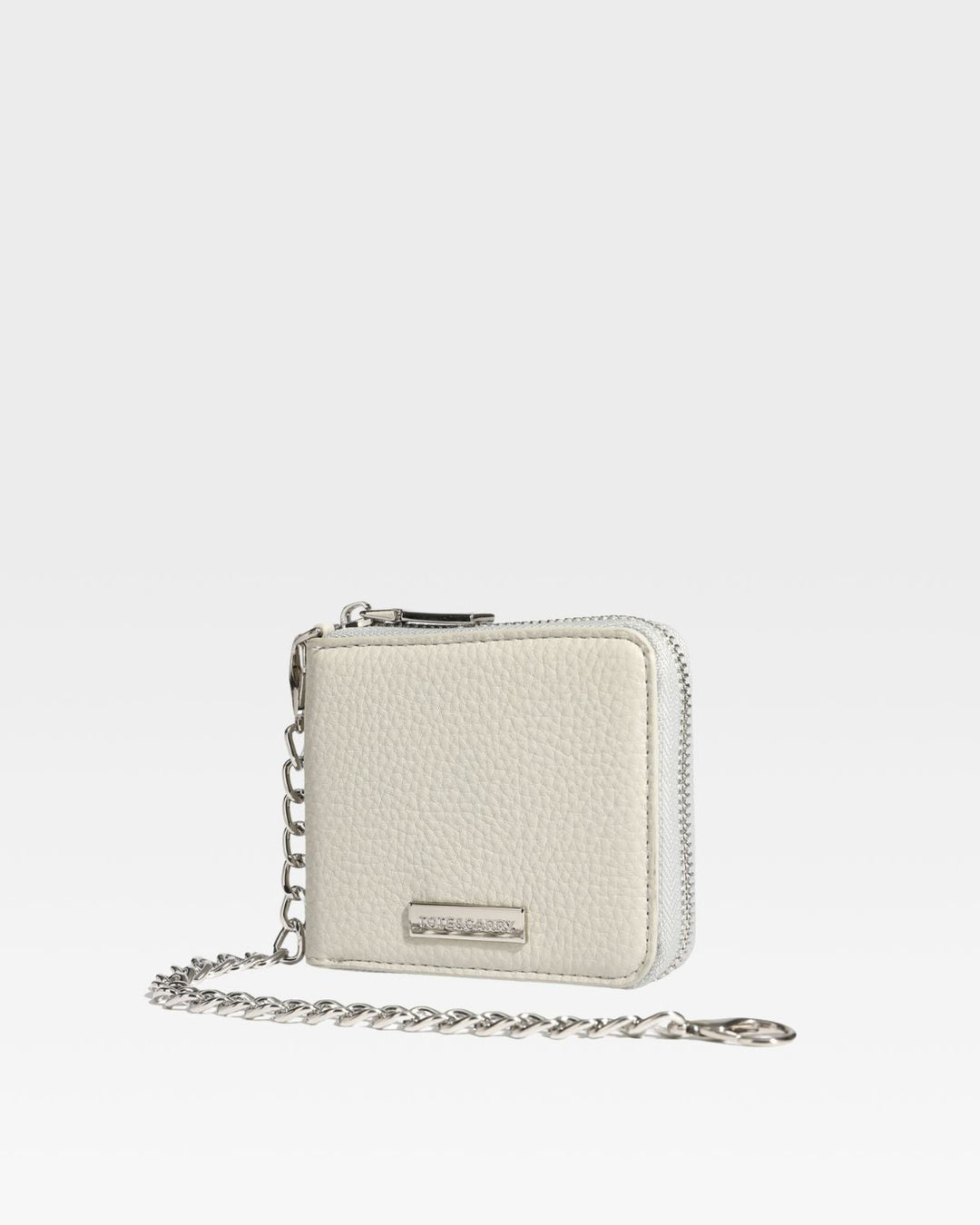 Mini Chain Wallet in Grey