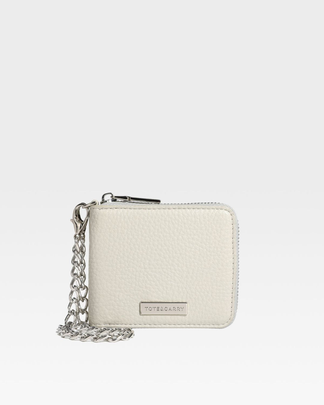 Mini Chain Wallet in Grey