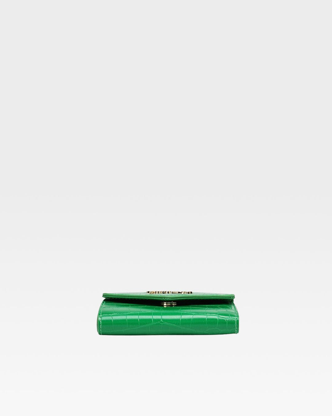 Mini Leather Wallet in Green