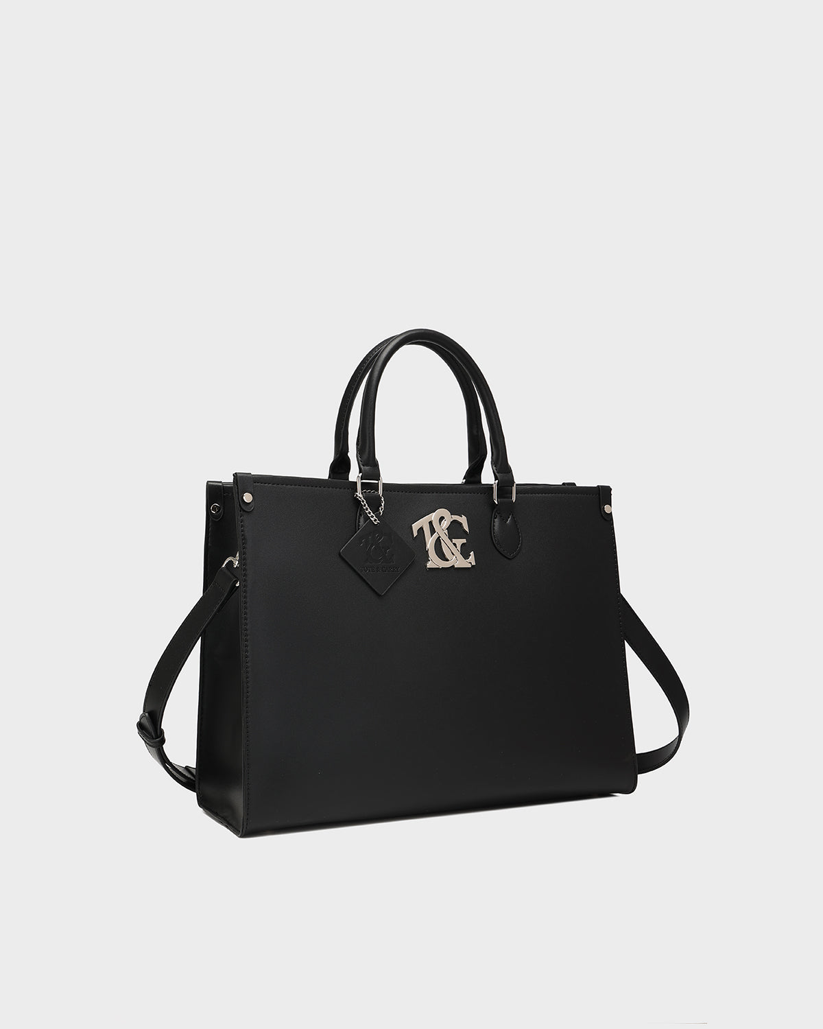 Legacy Smooth Tote in Black