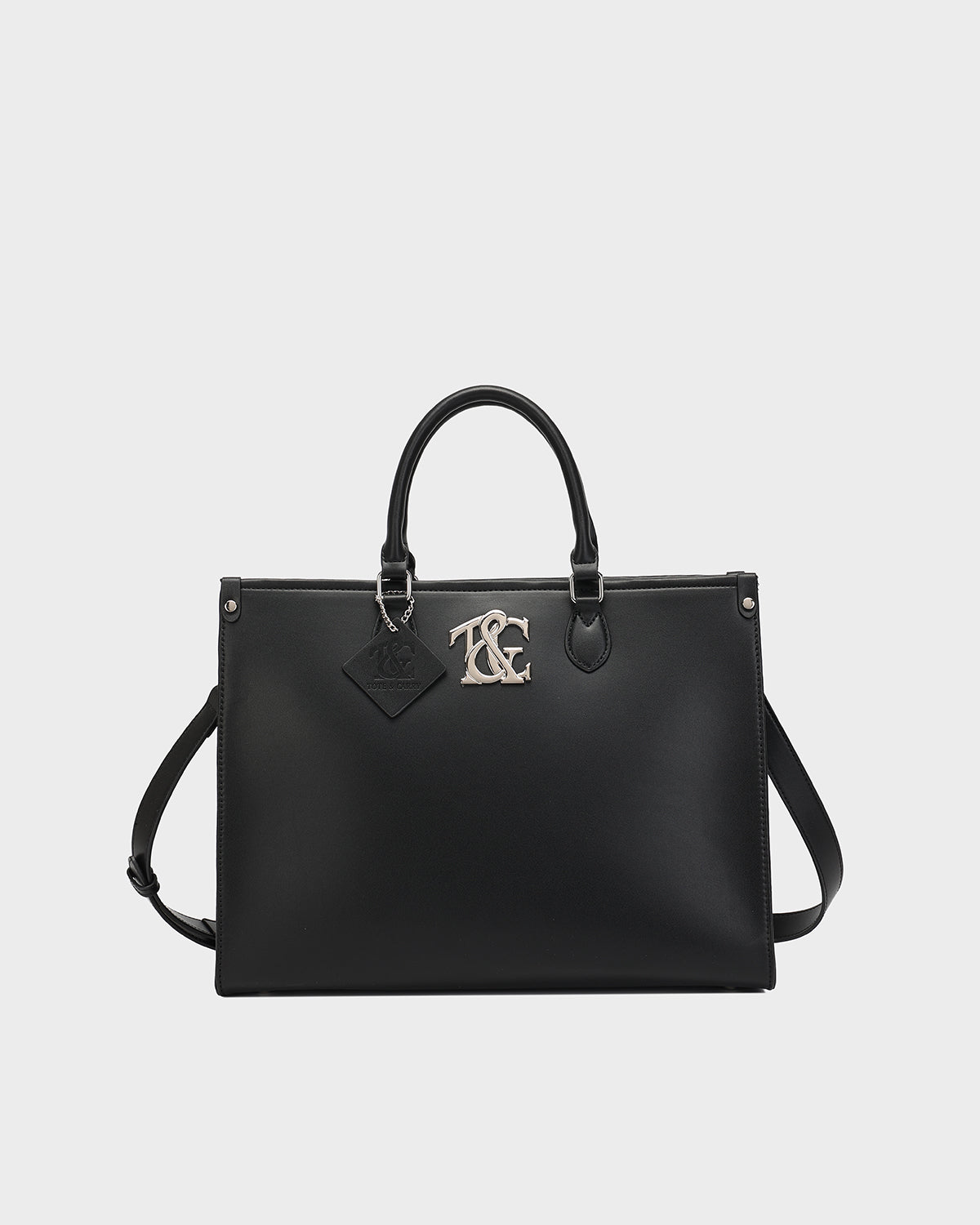 Legacy Smooth Tote in Black