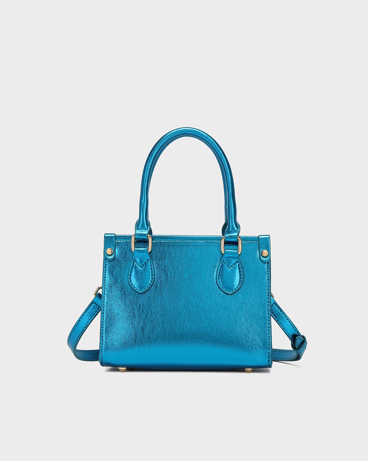 Lisse Mini Tote Bag in Arctic Blue
