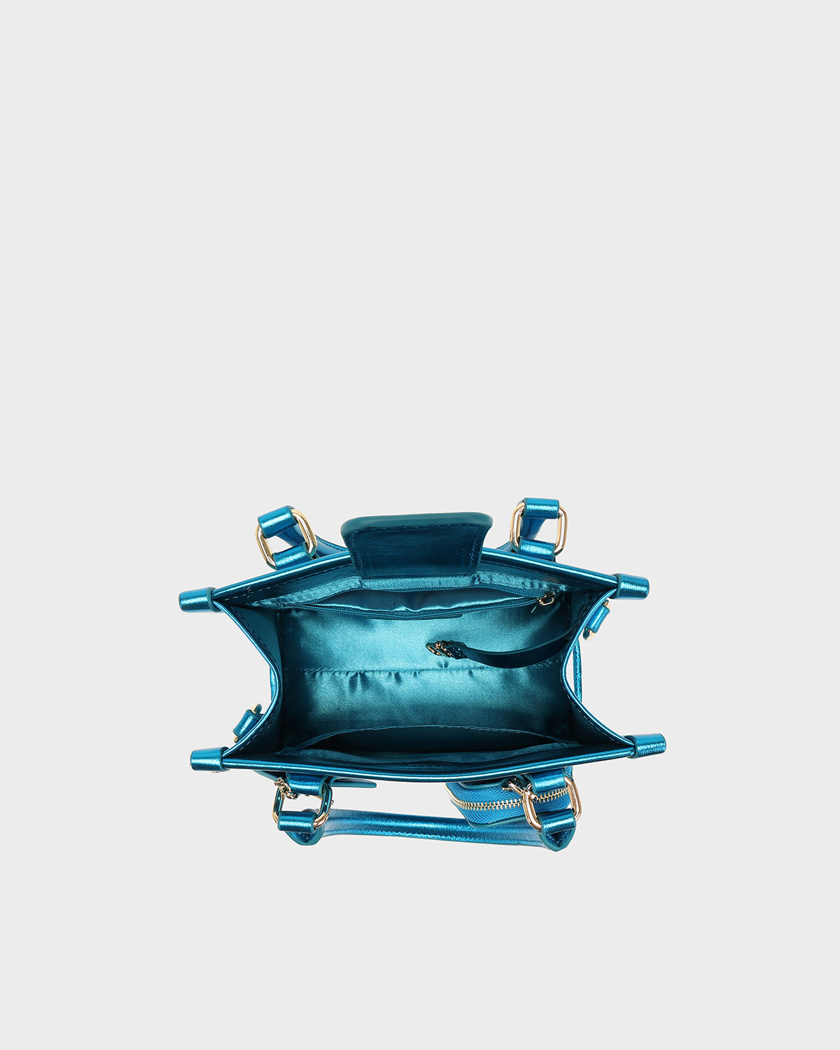 Lisse Mini Tote Bag in Arctic Blue