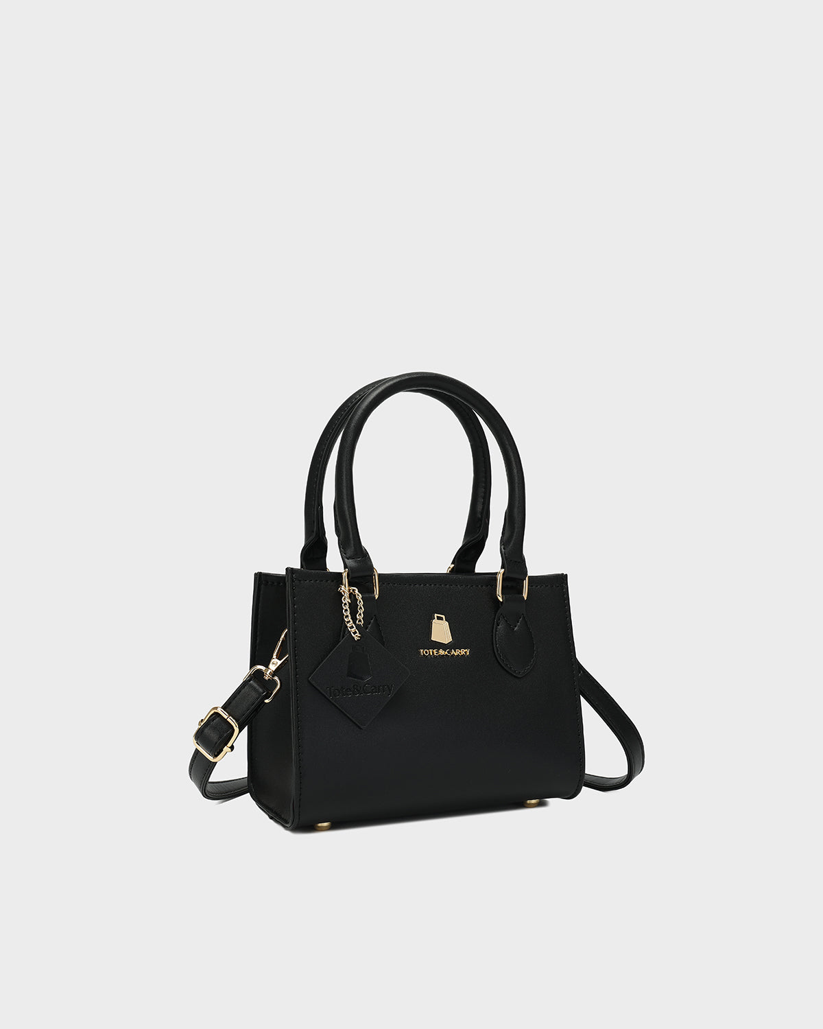Lisse Mini Tote Bag in Black TikTok