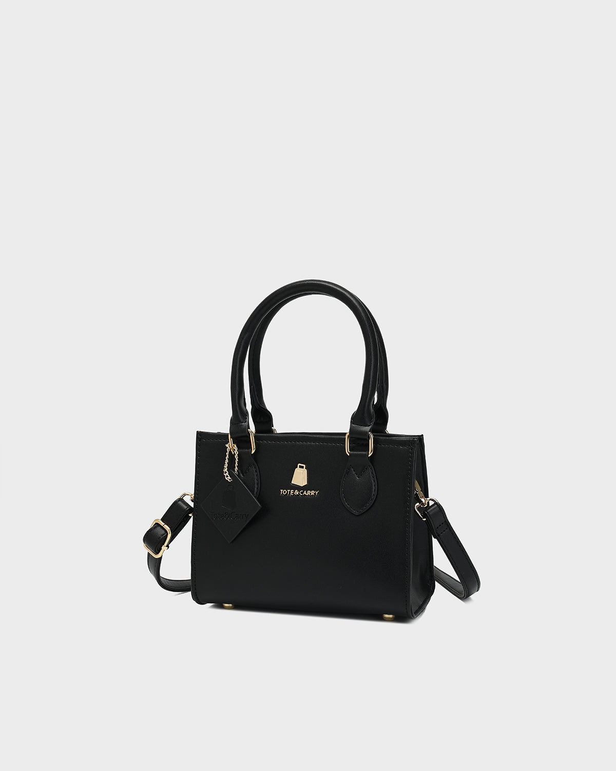 Lisse Mini Tote Bag in Black TikTok
